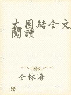 大团结全文免费阅读封面