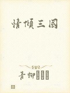 情倾三国封面