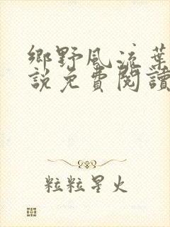 乡野风流叶凡小说免费阅读