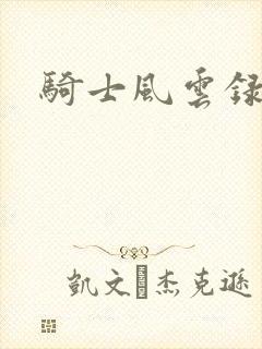 骑士风云录