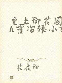 皇上御花园hlh霍冶臻小说