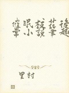 催眠校花后的日常小说笔趣阁