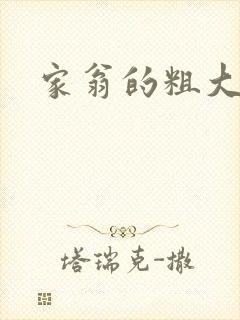 家翁的粗大