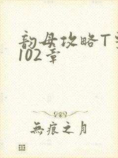 韵母攻略T系列102章封面