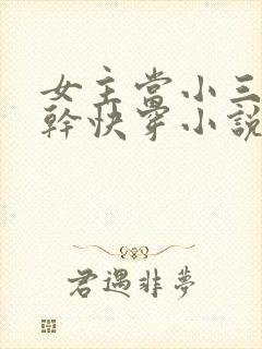 女主当小三的高干快穿小说封面