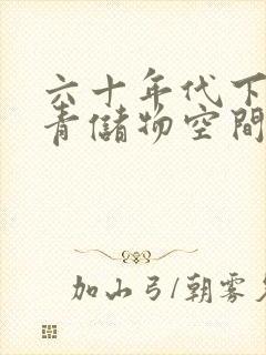 六十年代下乡知青储物空间