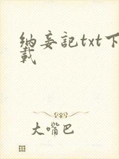 纳妾记txt下载