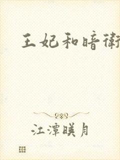 王妃和暗卫野H封面