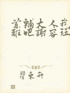 首辅大人我们和离吧谢容珏