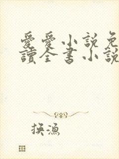 爱爱小说免费阅读全书小说乡村