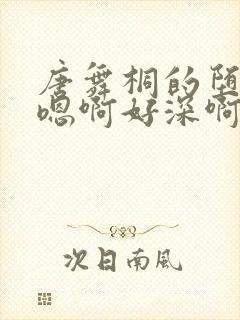 唐舞桐的堕落H嗯啊好深啊