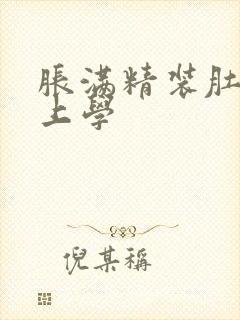 胀满精装肚子去上学封面