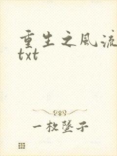 重生之风流仕途txt