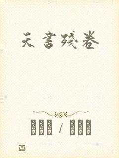 天书残卷封面