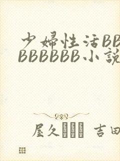 少妇性活BBBBBBBBB小说