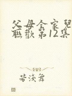 父母全家儿女大联欢第12集