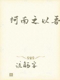 柯南之以吾之名封面