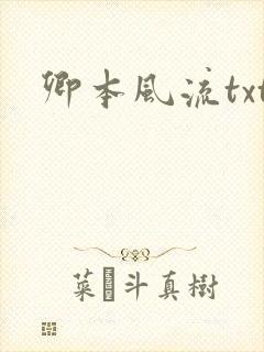 卿本风流txt