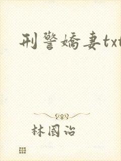 刑警娇妻txt