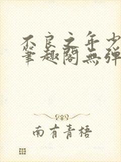 不良之年少轻狂笔趣阁无弹窗