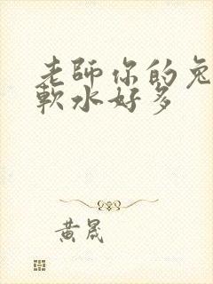 老师你的兔子好软水好多