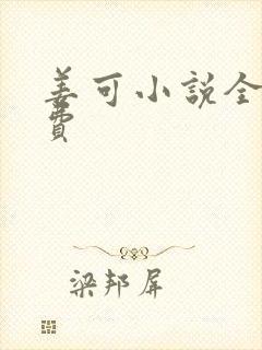 姜可小说全文免费封面