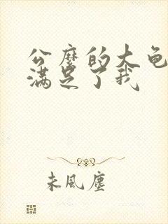 公么的大龟强大满足了我