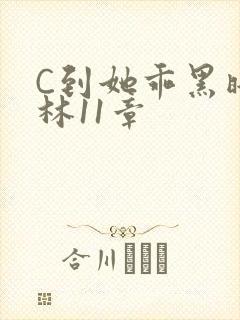 C到她乖黑暗森林11章封面