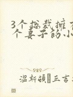 3个总裁拥有一个妻子的小说