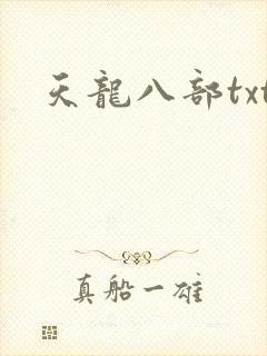 天龙八部txt封面