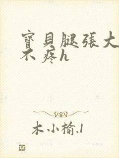 宝贝腿张大点就不疼h