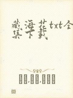 藏海花txt全集下载