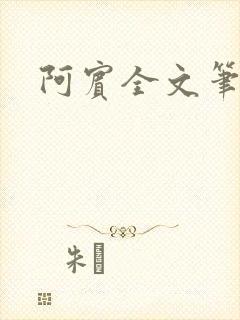 阿宾全文笔趣阁封面