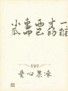 小东西才一根黄瓜而已的推荐书