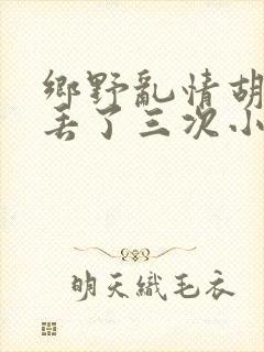 乡野乱情胡秀英丢了三次小说