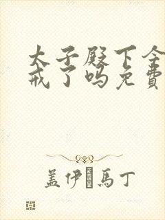 太子殿下今天破戒了吗免费阅读封面