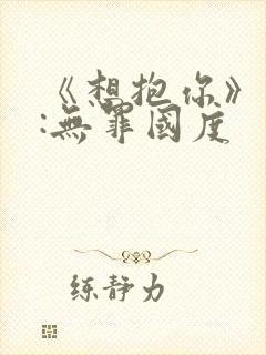 《想抱你》作者:无罪国度封面