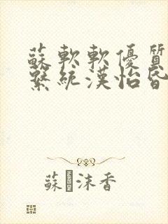 苏软软优质灌溉系统汉怡昏封面