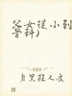 父女从小到大(骨科)