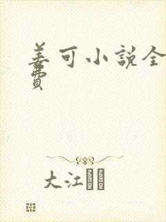 姜可小说全文免费封面