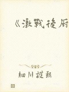 《激战后厨6》封面