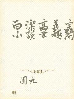 白洁高义完整版小说笔趣阁封面