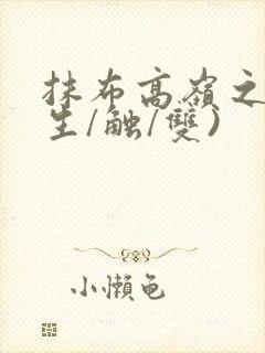 抹布高岭之花(生/触/双)