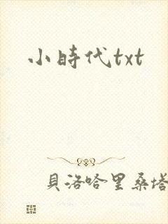 小时代txt封面