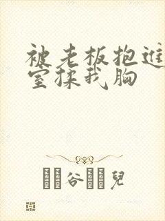 被老板抱进办公室揉我胸