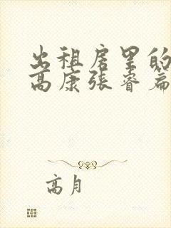 出租房里的交互高康张睿篇