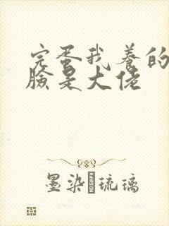 完蛋我养的小白脸是大佬