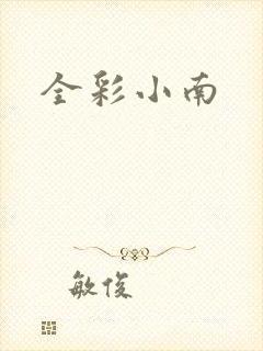 全彩小南封面