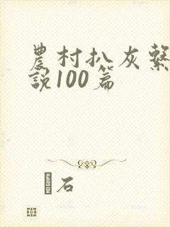 农村扒灰系列小说100篇封面