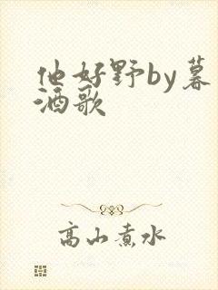 他好野by暮色酒歌